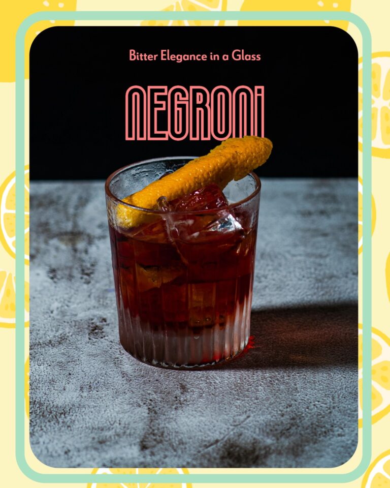 Negroni – The Bitter Classic