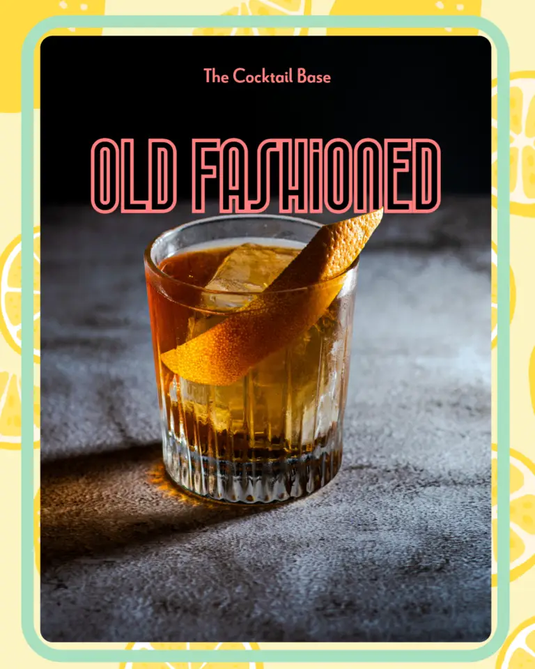 Old Fahioned The Cocktail Base
