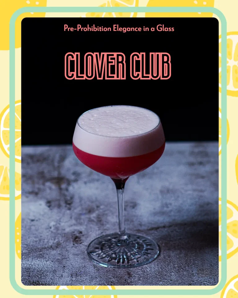 Clover Club Pre-Prohibiton Elegance in a Glass